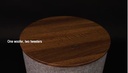 Round Table Speaker With Wireless Charger  - CUBE-UI