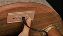 Round Table Speaker With Wireless Charger  - CUBE-UI