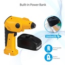 PROMATE Patrol-Pro 250A/12V Emergency Jump Starter with Portable Electronic Air Compressor