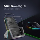 VERTUX VertuCharge-Qi 15W Pro-Gaming Wireless Charging Station