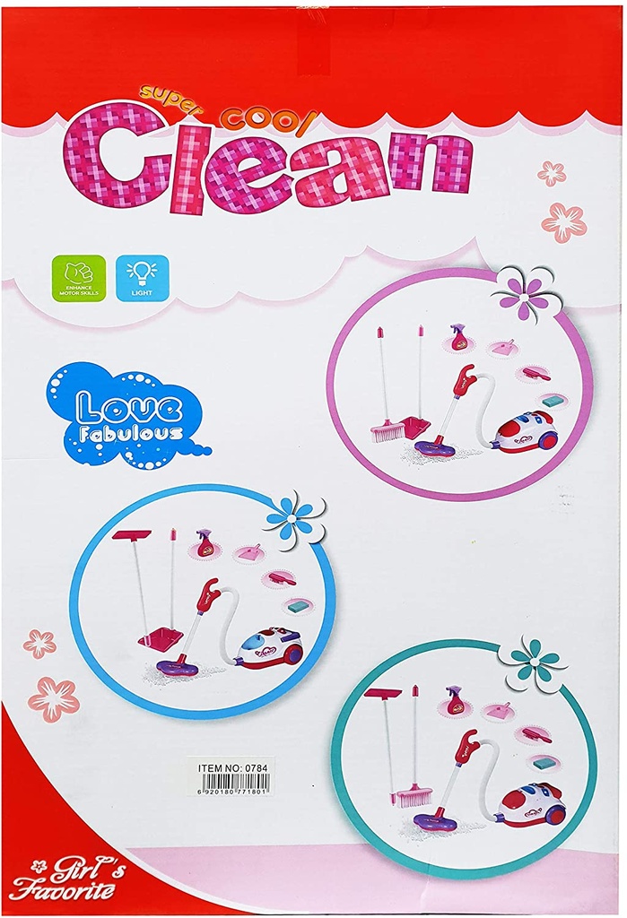 LEMING TOYS CLEANING PLAYSET TOY FOR KIDS