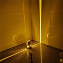 LED Window Sill Light 360 Degree RGB color remote led Ray Door Frame Line Wall Lamps