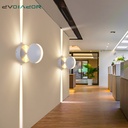 LED Window Sill Light 360 Degree RGB color remote led Ray Door Frame Line Wall Lamps