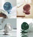 Xiaomi SOLOVE F3 Mini Clip Fan 360 Degrees Rotation Three Speeds Setting USB Charging