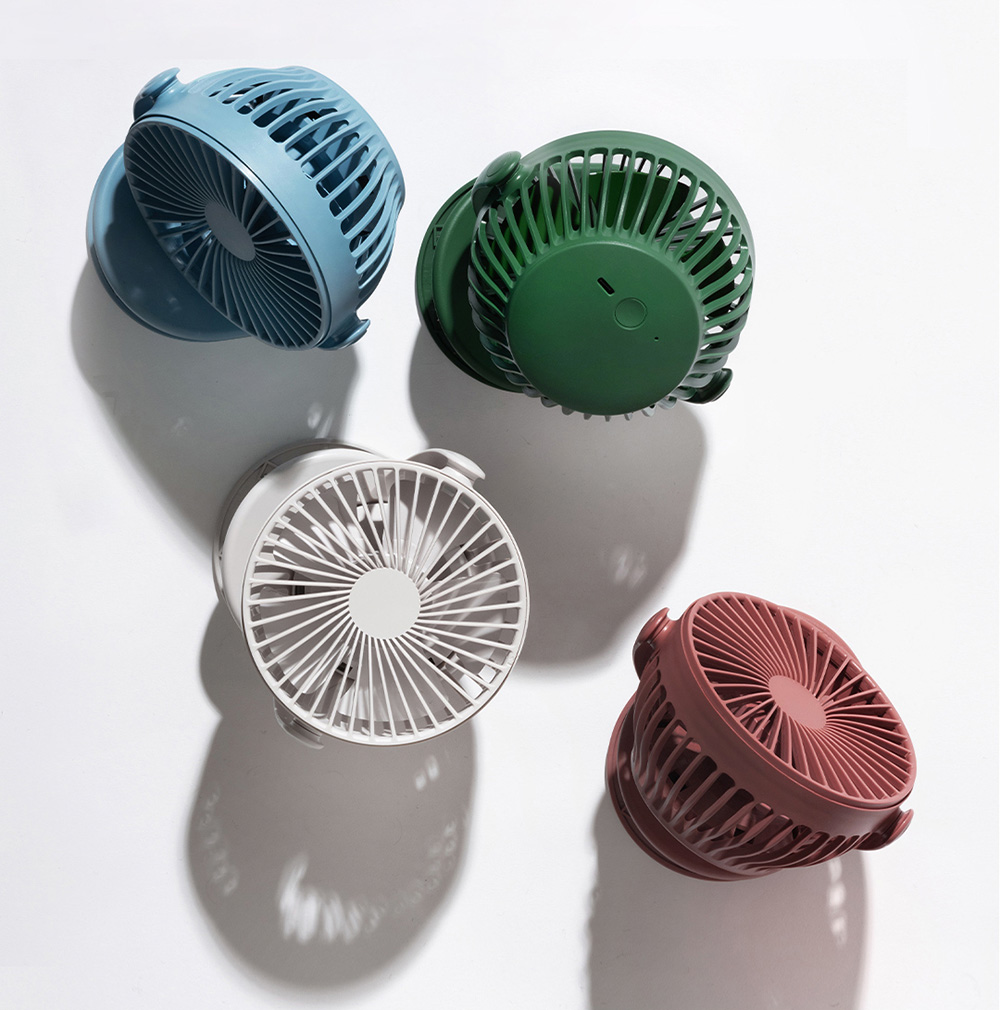 Xiaomi SOLOVE F3 Mini Clip Fan 360 Degrees Rotation Three Speeds Setting USB Charging