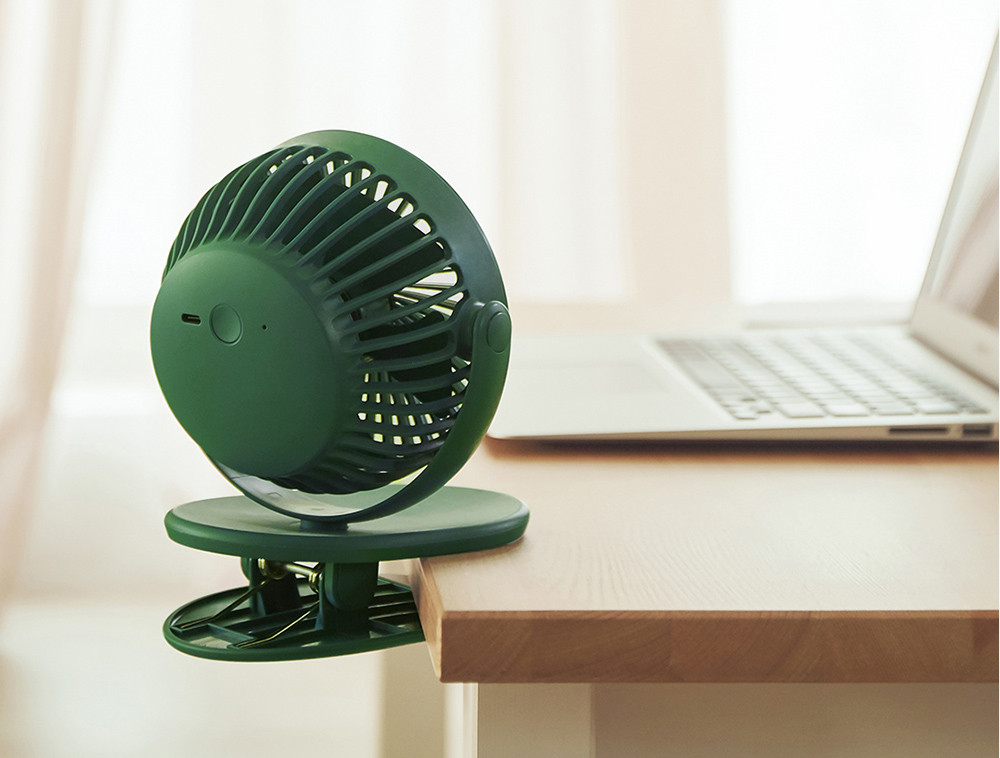 Xiaomi SOLOVE F3 Mini Clip Fan 360 Degrees Rotation Three Speeds Setting USB Charging