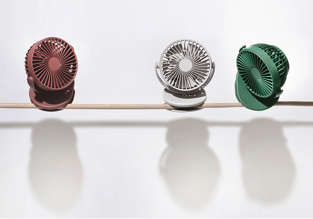 Xiaomi SOLOVE F3 Mini Clip Fan 360 Degrees Rotation Three Speeds Setting USB Charging