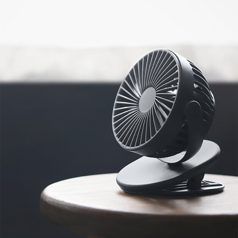 Xiaomi SOLOVE F3 Mini Clip Fan 360 Degrees Rotation Three Speeds Setting USB Charging