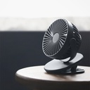 Xiaomi SOLOVE F3 Mini Clip Fan 360 Degrees Rotation Three Speeds Setting USB Charging