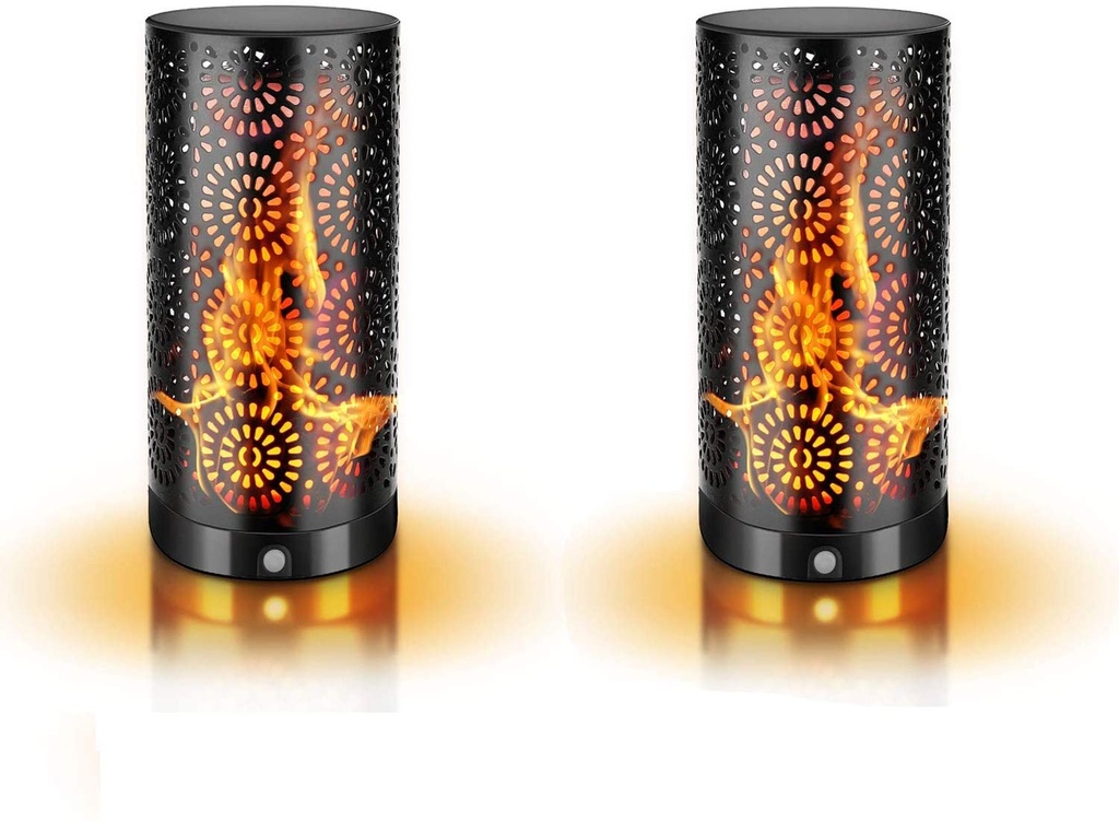 LED MAGNET Candle Light 2 Packs FLAME LIGHT