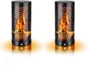 LED MAGNET Candle Light 2 Packs FLAME LIGHT