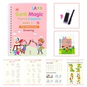 Sank Magic Practice 4 LEARNING Copybooks for Kids
