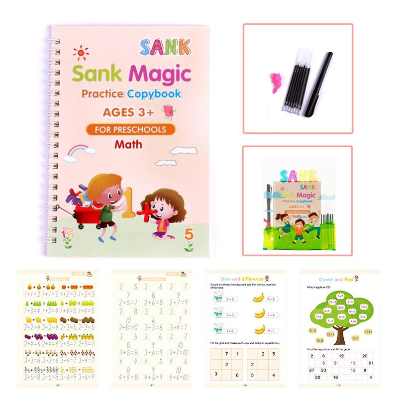 Sank Magic Practice 4 LEARNING Copybooks for Kids
