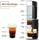 STARESSO Manual Espresso Machine Portable Coffee Maker