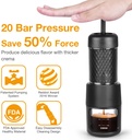 STARESSO Manual Espresso Machine Portable Coffee Maker