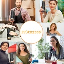 STARESSO Manual Espresso Machine Portable Coffee Maker
