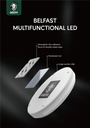 GREEN BELFAST MULTIFUNCTIONAL LED - GNBELMLWH 