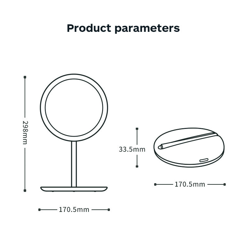 Xiaomi MUID TRAVEL MAKEUP MIRROR H-M-02