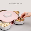 PATTERN ROTATING CANDY PLATE SINGLE LAYER
