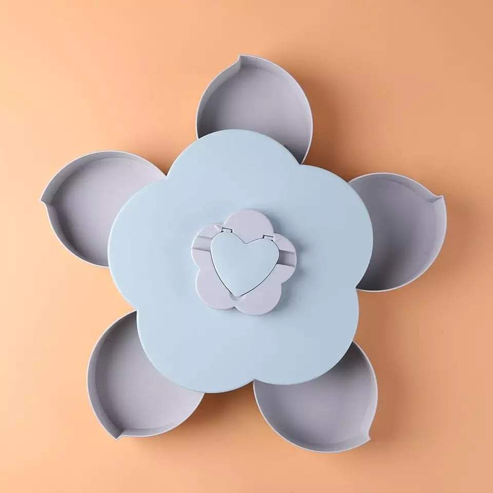 PATTERN ROTATING CANDY PLATE SINGLE LAYER