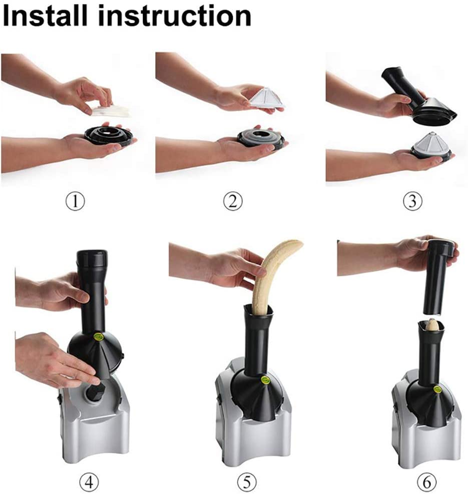 Electric Frozen Fruit Ice Cream Maker Machine