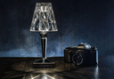 RECHARGEABLE CRYSTAL RGB TABLE LIGHT BED SIDE LAMP