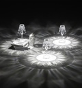 RECHARGEABLE CRYSTAL RGB TABLE LIGHT BED SIDE LAMP