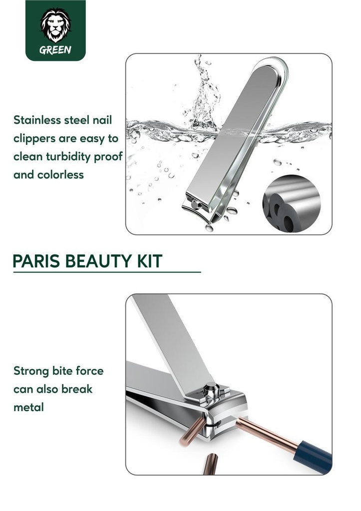 GREEN PARIS BEAUTY KIT