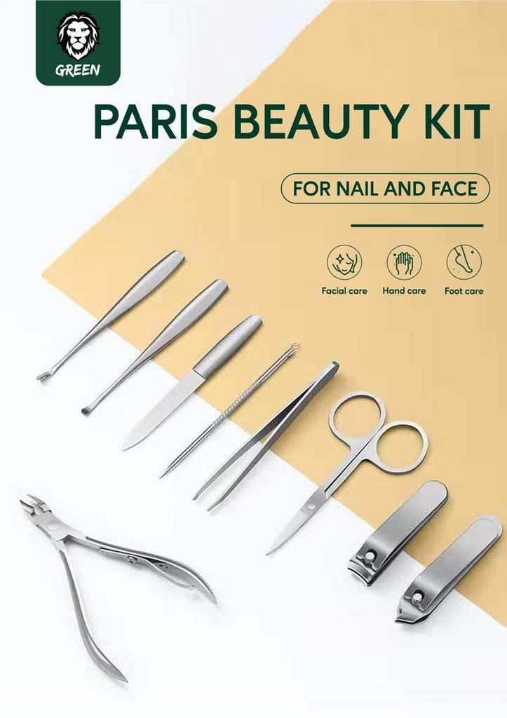 GREEN PARIS BEAUTY KIT