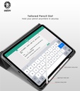 GREEN Premium Leather Case For ( iPad "12.9" 2020 - iPad mini 2019 - iPad "10.2" 2019 - iPad "9.7" 2018 - iPad Air "10.9" 2020 & iPad "11" 2020 )