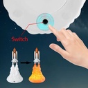 3D PRINTING ROCKET TABLE LAMP