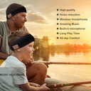 BGJOY Music Headband Sleep Headphones Sweatband with Wireless Headphone Headset Speaker Mic Handsfree Music Call Sport Headbands Earphones Headsets for Workout Running Yoga Sleeping