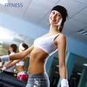BGJOY Music Headband Sleep Headphones Sweatband with Wireless Headphone Headset Speaker Mic Handsfree Music Call Sport Headbands Earphones Headsets for Workout Running Yoga Sleeping