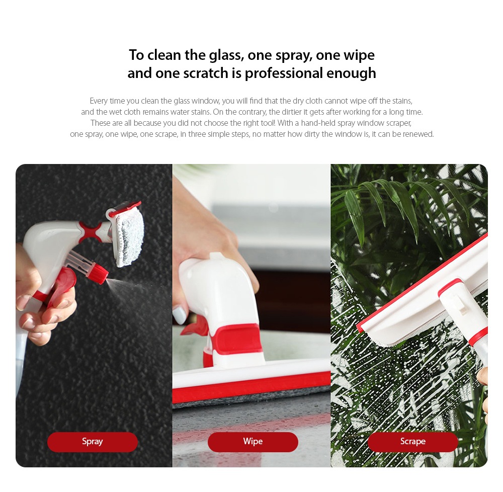 Xiaomi Yijie Handheld Spray Window Wiper YB-08