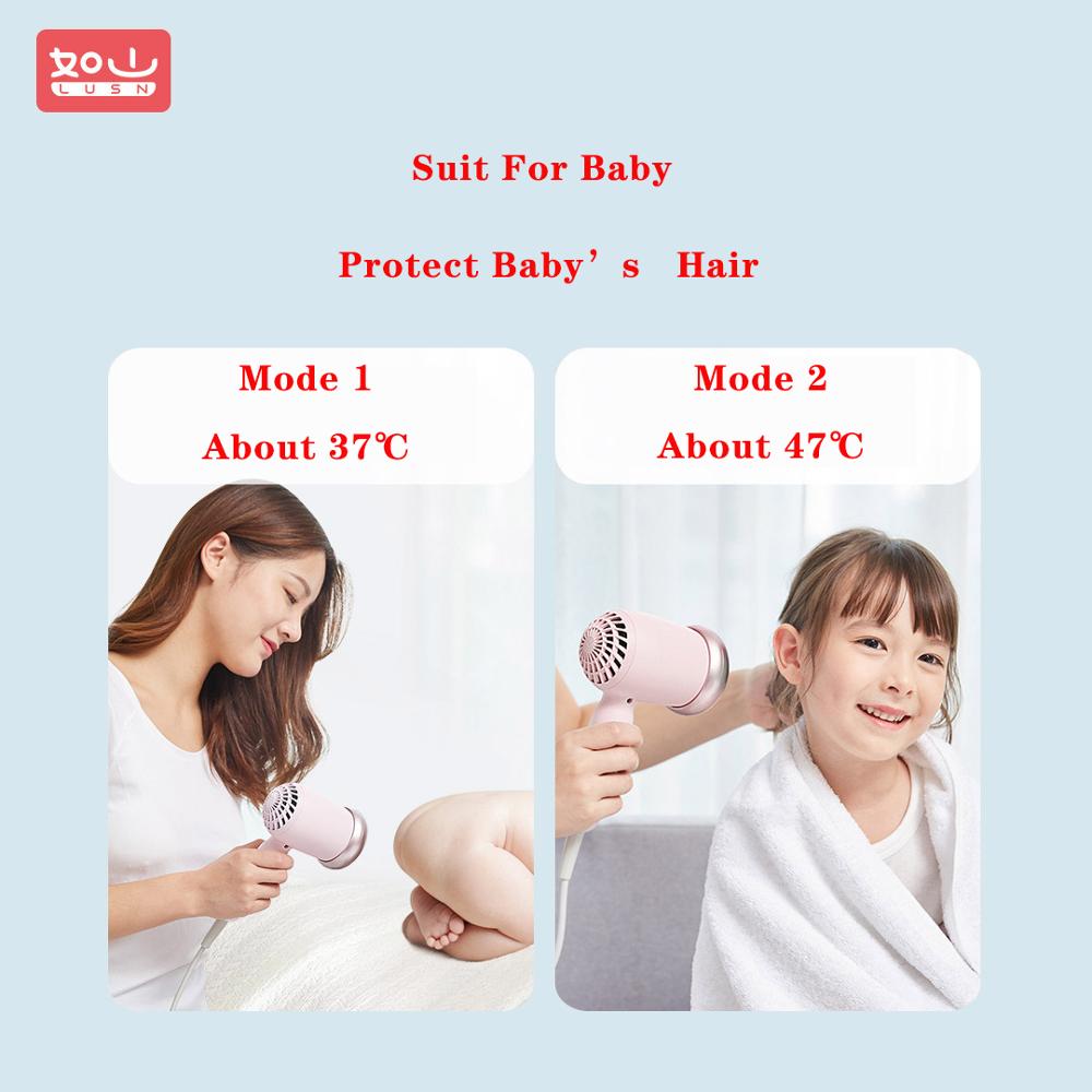 Xiaomi Lusn Hair Dryer For Babies And Children L-DC001