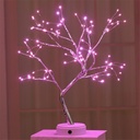 Mini LED Tree Lights Bedroom Night Light and Descktop With  USB and Battery, Copper Wire String Lights ,Touch Switch