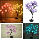 LED Table Lamp Rose Flower Tree USB Night Lights LED Light for Home Decoration Table Lights Party Christmas Xmas Wedding Bedroom Decor