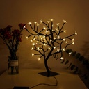 LED Table Lamp Rose Flower Tree USB Night Lights LED Light for Home Decoration Table Lights Party Christmas Xmas Wedding Bedroom Decor