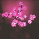 LED Table Lamp Rose Flower Tree USB Night Lights LED Light for Home Decoration Table Lights Party Christmas Xmas Wedding Bedroom Decor