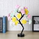 LED Table Lamp Rose Flower Tree USB Night Lights LED Light for Home Decoration Table Lights Party Christmas Xmas Wedding Bedroom Decor