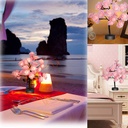 LED Table Lamp Rose Flower Tree USB Night Lights LED Light for Home Decoration Table Lights Party Christmas Xmas Wedding Bedroom Decor