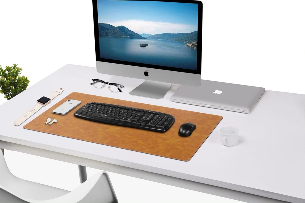 POWEROLOGY VEGAN LEATHER DESK PAD