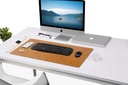 POWEROLOGY VEGAN LEATHER DESK PAD