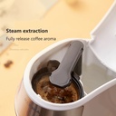 KONKA KCF-CS2 Coffee Maker 300ml Home Small Portable Coffee Machine with Coffee Cup - Deep Coffee