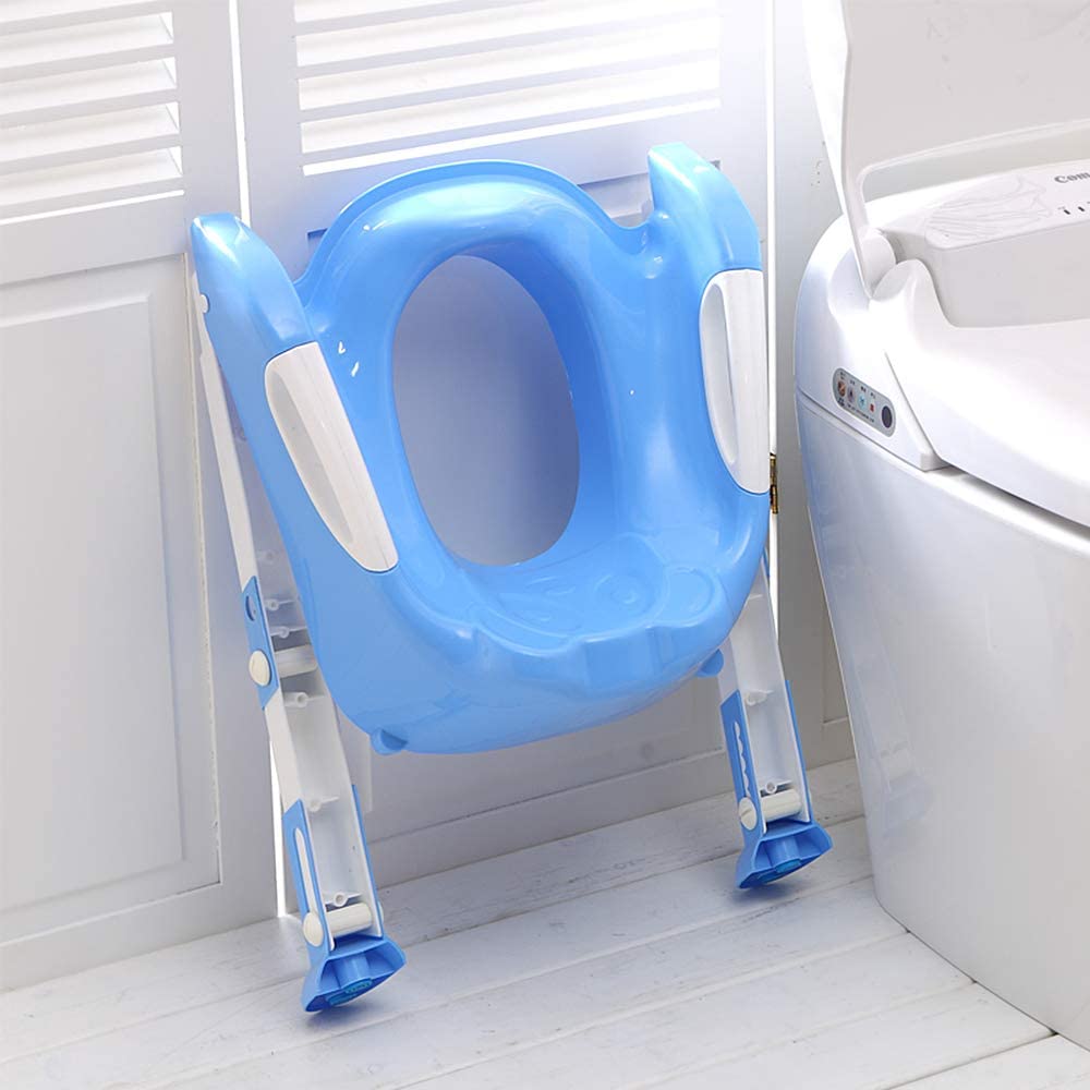 Children's Toilet - Toilet Seat with Step Stool Ladder for Boy and Girl Baby Toddler Kid Children’s Toilet Training Seat Chair with Soft |F6815|