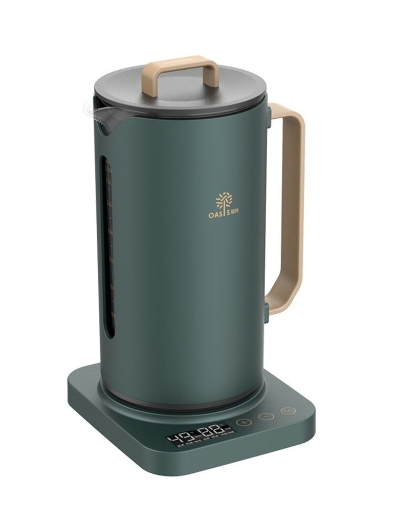 Electric Kettle Smart Thermo pot Glass Health Pot Household Teapot with temperature display Model: OLOEY G-16