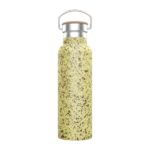 GREEN PATERN WATER BOTTLE WITH DOUBLE VACUUM WALL - GNPVFML