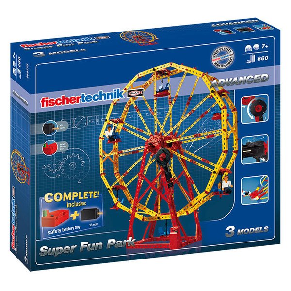 Fischer-Technik Super Fun Park Jigsaw Puzzle Building Toy - 508775