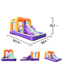 AirMyFun Inflatable Bounce House -A82006 with Air Blower, Toddler Bounce House for Kids, Jumper Bouncy Kids Jump Bouncy Castle