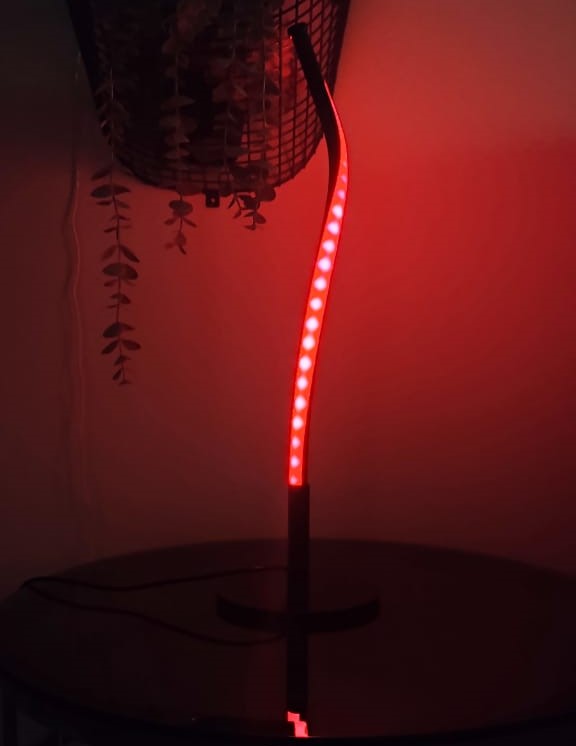 Modern Table Lamp Spiral LED Nightstand Lamps 3 Color Modes 10 Brightness Levels Desk Lights Metal Bedside Lamps for Living Room Bedroom End Tables Office - 129389
